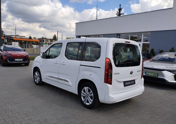 Toyota Proace City Verso cena 85500 przebieg: 130950, rok produkcji 2020 z Orzysz małe 379